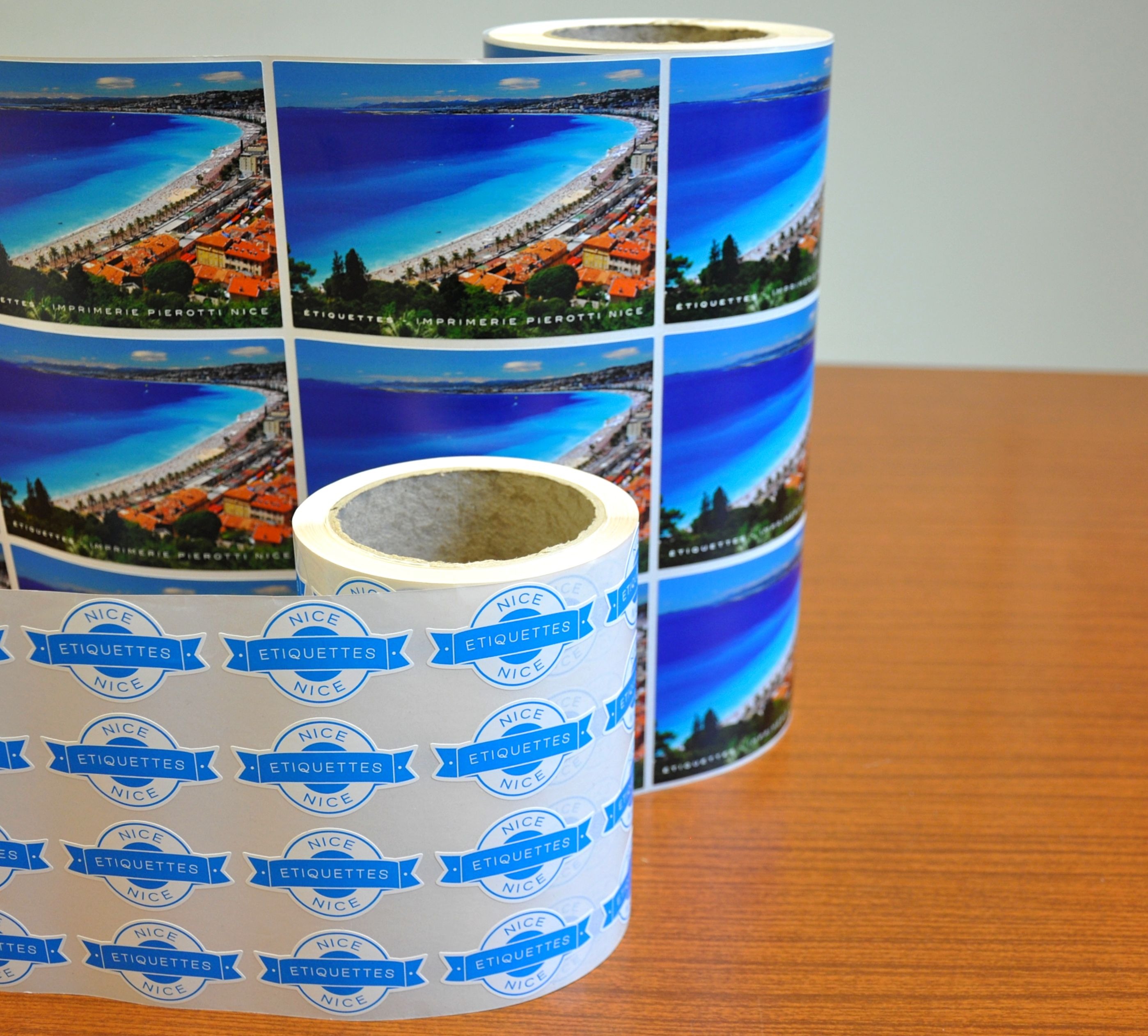 imprimer etiquettes rouleaux