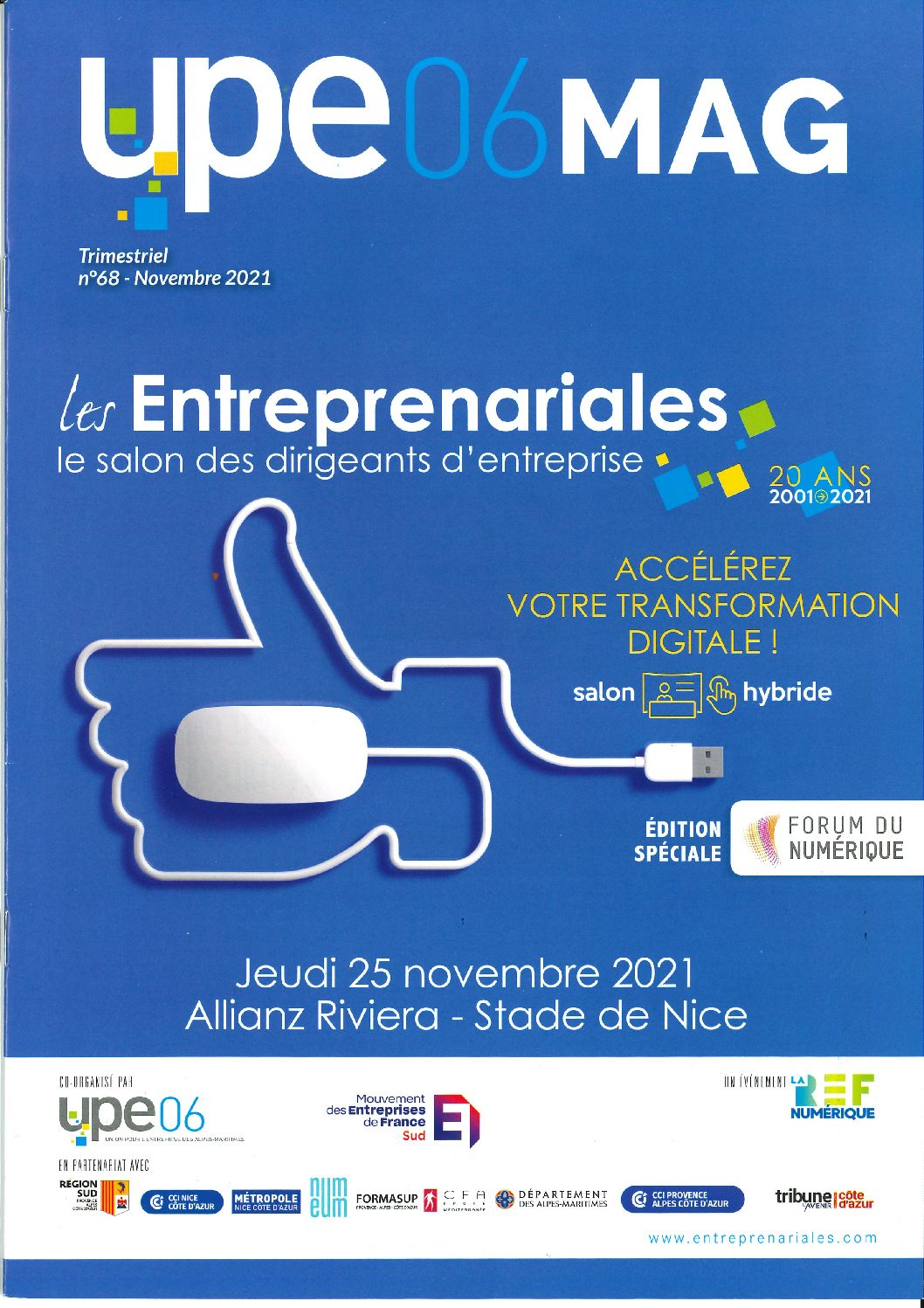 202111-n°68-UPE06-Interview Viviane Spécial Entreprenariales